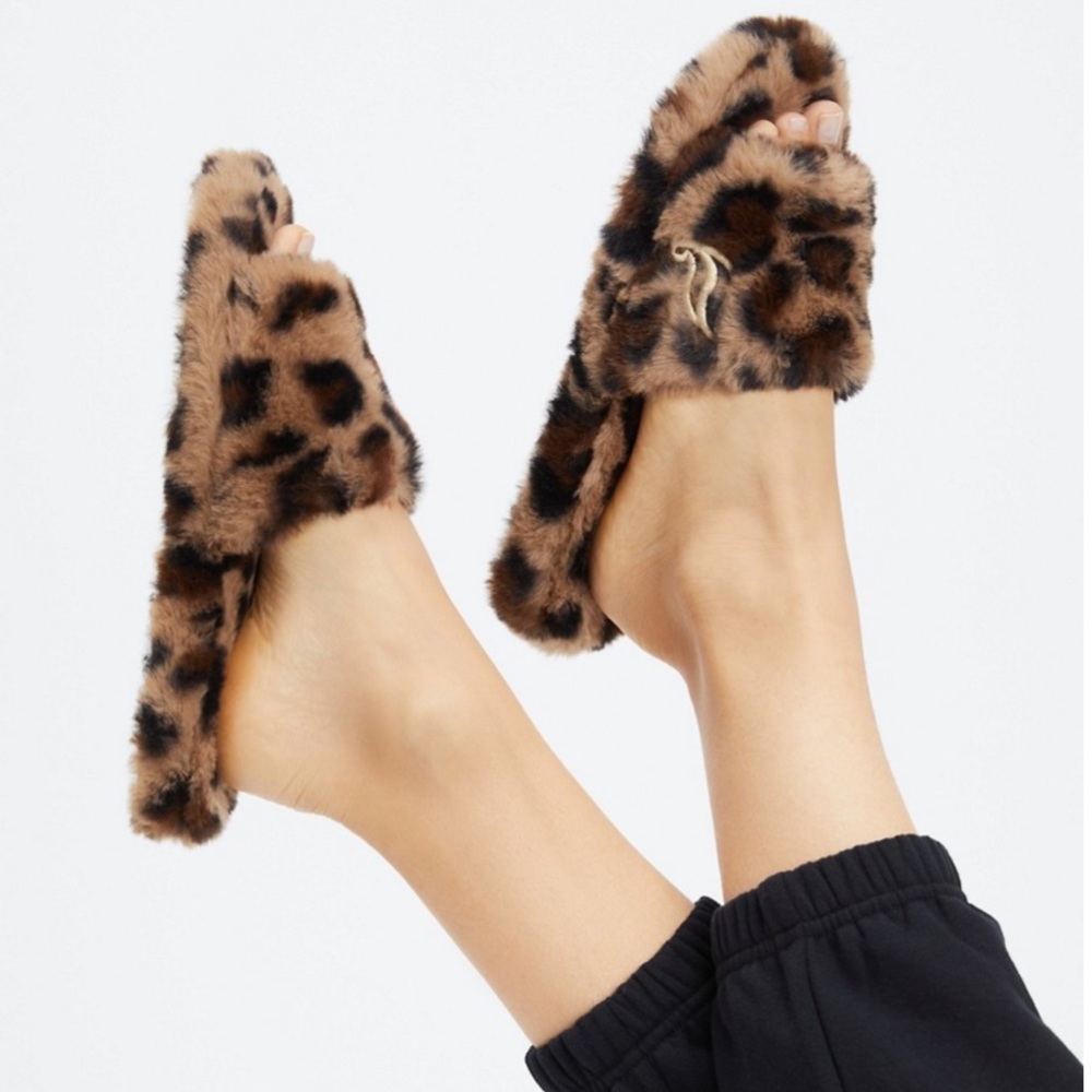 Cheetah Slippers